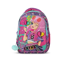 Muggle Anime Okul Çantası - Standart Çok Renkli