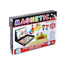 Lc7163 Manyetik Bloklar Aktiviteler Tangram-Puzzle-Y Tah