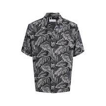 Jack & Jones Erkek Resort Yaka Gömlek - Jeff - 12288854 Siyah