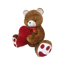 Utangaç Aşık Ayı Kahve Peluş 70 Cm
