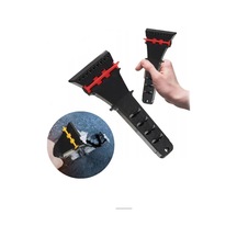 Buz Kırıcı Buz Kazıyıcı Silikonlu Çek Çek Siyah