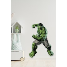Avengers Hulk Çocuk Odası Duvar Kağıdı Aksesuarları Süsü Duvar Sticker 40x60 Cm