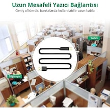 Usb To Usb-b Tarayıcı Yazıcı Kablosu 10 Metre