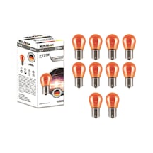 WOLFRAM AMPUL 12V 21W 93 YAN TIRNAK SARI 10 ADET