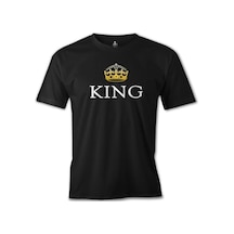 King Siyah Erkek Tshirt King Siyah Erkek Tshirt