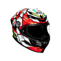 Agv Kask/k6 S Mplk Bezzecchı 2024 Renkli