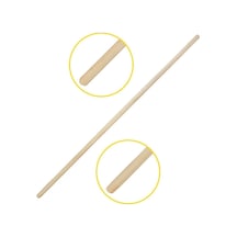Ahşap Sap Gürgen Vidalı Lüks 120 Cm