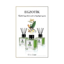3'lü Egzotik Çubuklu Oda Kokusu 100 Ml Fresh