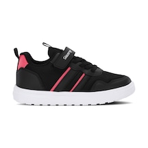 Slazenger Freedom I Kız Çocuk Cırt Cırtlı Siyah / Pembe Günlük Spor Ayakkabısı