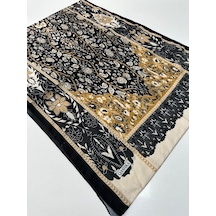 Qashka Soft Pamuklu Şal Etro Desen Lbd1522-44012 Çok Renkli