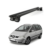 Trio-ı Seat Alhambra 2001-2009 Uyumlu Siyah Kilitli Ara Atkı 135cm Port Bagaj Tavan Barı