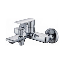 Newarc Nero Banyo Bataryası Krom