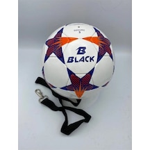 BLACK Povit No: 5 Snow Sarkaç Topu Kafa Topu 32 Panel El Dikişli Çok Renkli