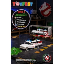 Ghostbusters Ecto-1 Jada 1:32 Die-cast Metal Açılır Kapı Koleksiyon Hayalet Avcıları Arabası 13 Cm