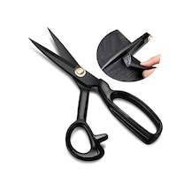 Profesyonel Terzi Makası, Yüksek Karbonlu Çelik, 20 Cm, Ayarlanabilir Eklem Somunu, Ergonomik Saplı, Kumaş Kesimi İçin