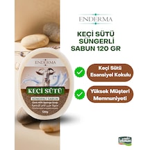 Keçi Sütü Süngerli Sabun 120gr
