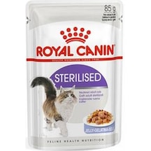 Sterilised Jelly Pouch Kısırlaştırılmış Kedi Konservesi 12 Adet 85 Gr