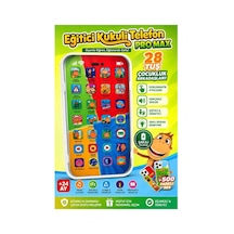 Eğitici Kukuli Telefon Pro Max Şarjlı Sesli Işıklı 28 Tuş 24+ Ay