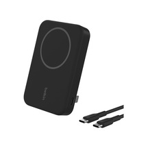 Boostcharge Pro Kablosuz Powerbank 8000mah, Qi2, Magsafe Uyumlu Taşınabilir Şarj Cihazı + Dahili Açılır Ayak - İphone 17, 16, 16 Pro Max, İphone 15 Ve Daha Fazlası İçin - Siyah