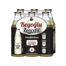 Beyoğlu Gazozu Zencefilli 6 Adet 250 Ml Gazoz
