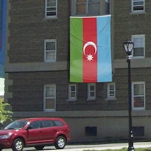 Azerbaycan Cumhuriyeti Bayrağı -300x450cm Raşel Kumaş Bayrak 1