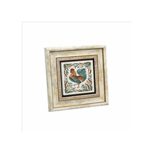 Horoz Baskılı Taş Tablo 20x20 637