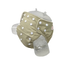 Bezhane Baby Ybb Yıkanabilir Bebek Bezi Cepli Haki Yeşil 3kg-12k