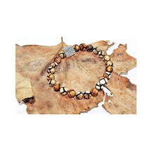 Joydizayn11 Joydizayn Jd 8 Mm  Doğaltaş Bileklik N11.52377 Çok Renkli