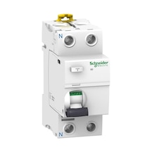 Schneider Electric A9R44263, 63 Amper, 300mA, AC Tip, Monofaze, Kaçak Akım Koruma Rölesi, 2 Kutuplu (1 Faz+Nötr)