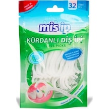 Mis İp Floss Picks Kürdanlı Diş İpi 32'li