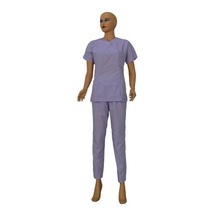 Doktor  Hemşire Beyaz Yarasa Kol Lila Takım Forma