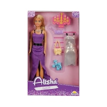 3393 Sun-rst-sıs Minik Alisha Yedek Kıyafetli Bebek Set 29 Cm - Sunman - Elwm-892546 1 Adet