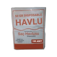 1000 Adet Tek Kullanımlık Otel Buklet Sauna Kuaför Saç Baş Spor Salonu Seyahat Havlusu 50 Gr 40 80