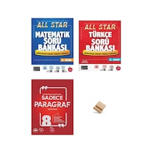 Newton Lgs 2027 8. Sınıf Matematik Türkçe Ve Paragraf 3lü All Star Soru Bankası + Telefon Standı