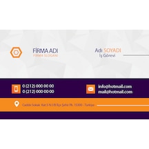 Marka Euwue Dijital 350 Gr. Kuşe Baskılı Kartvizitler-002 100...