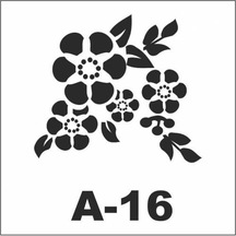 A-16 Artebella Stencil 20X20 CM