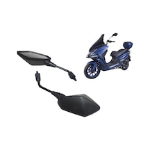 Ayna Takımı Uzun Kol Geniş Açı - Arora Safari Pro 125 Ayna Takim