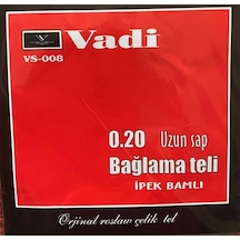 Vadi 0,20 Bağlama Teli (İpek Bamlı)