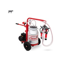 Tamam Ecomini Tekli İnek Süt Sağma Makinesi Alüminyum Güğüm-kauçuk Memelik Kuru Pompa