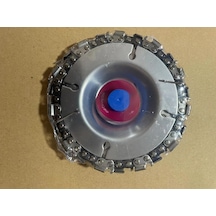 Maiyame 4 İnç 22 Dişli Ahşap Kesim Zincirli Disk - Mor Paketli 128g, Açı Gerdeli Motor İçin Ahşap Ve Metal Kesim Aracı