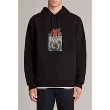 Arctic Monkeys Metal Rock Muzik Baskılı Siyah Erkek Sweatshirt