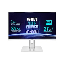 Warp WRP27-165-W 27" 1 MS 165 Hz Rgb 1000R Curved Freesyn Oyuncu Monitörü