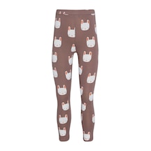 Lovetti Kız Çocuk Sleepy Bunny Desen Tayt 1373 Çok Renkli