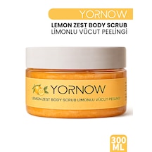 Yornow Limon Özlü Vücut Peelingi 300 Ml Arındırıcı, Nemlendirici Ve Pürüzsüzleştirici