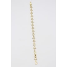 Vıp Bileklik 14 K-17352 17+2cm Çok Renkli