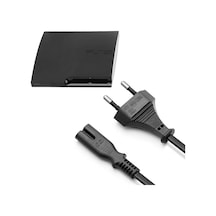 Ps3 Slim Güç Kablosu 1.5m Playstation 3 Slim Kasa Uyumlu Ps3 Kablo Yedek Parça