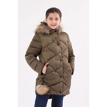 Kız Çocuk Mont 51273 Haki
