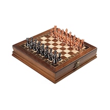 Selge Küçük Satranç Takımı 25cm - Ceviz
