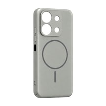 Xiaomi Redmi 15c 4g Mika Pc Magsafe Kapak - Gri Çok Renkli
