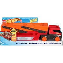 Ghr48 Hot Wheels Mega Tır Kırmızı-Turuncu